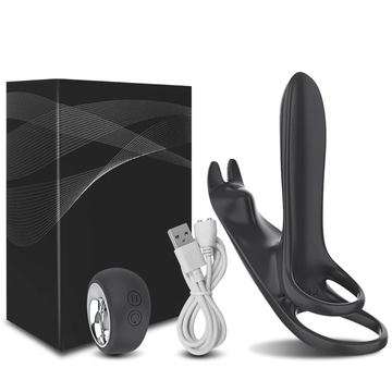 Cock Ring With Control Wireless Remote / Couple Vibrator with Dual Motor / Adult Sexy Toys - EVE's SECRETS